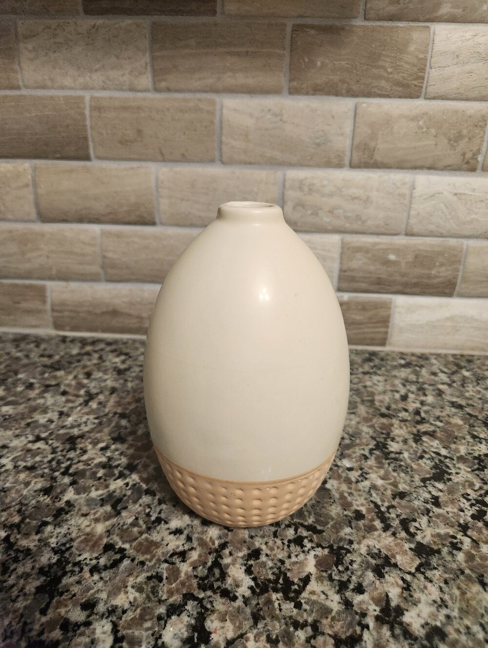 Ceramic Egg-Shaped Vase